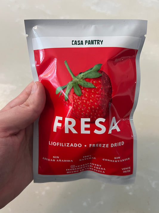 FRESA LIOFILIZADA