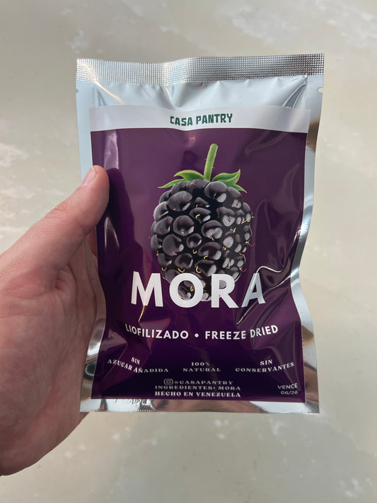 MORA LIOFILIZADA
