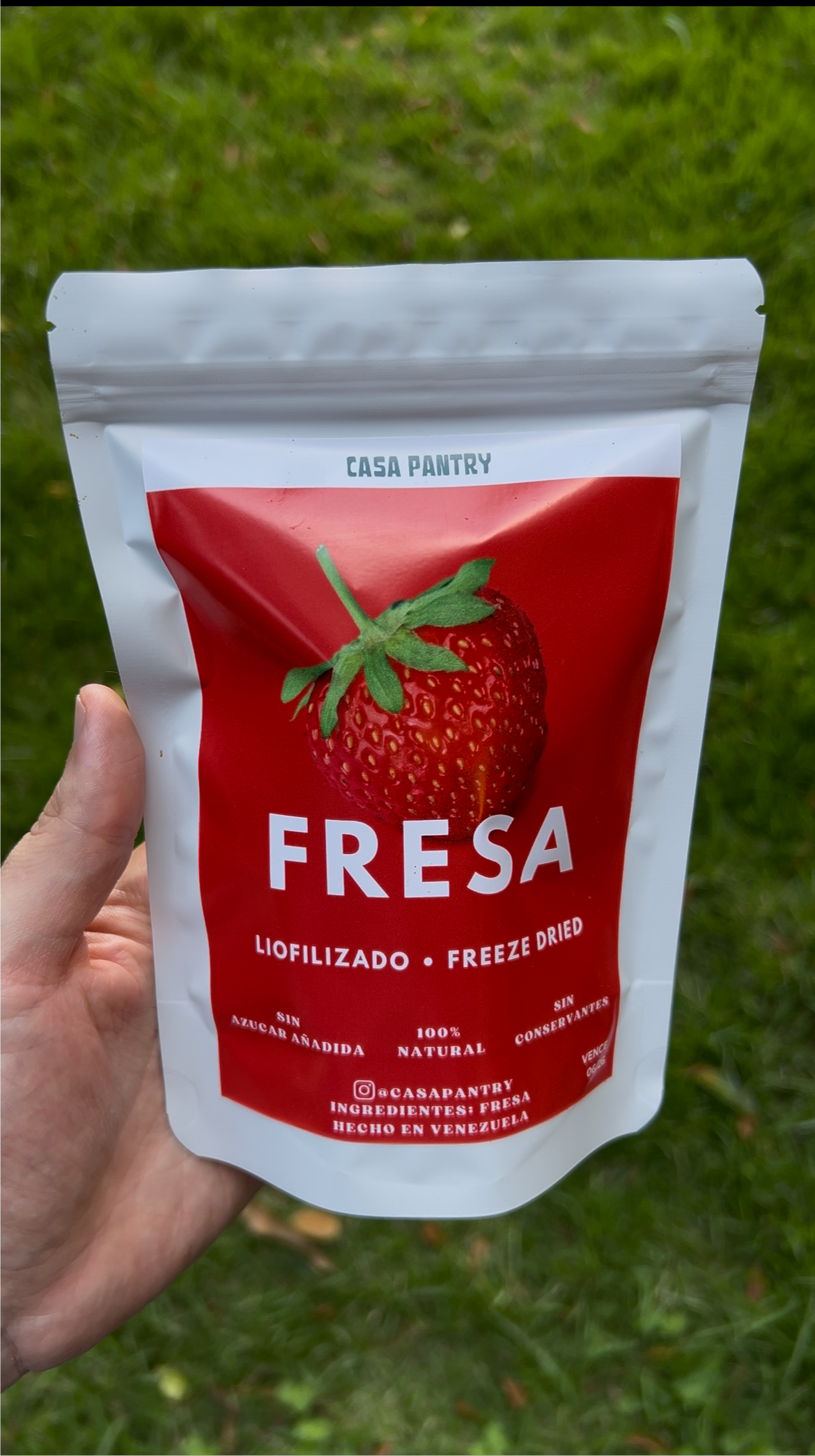 FRESA LIOFILIZADA